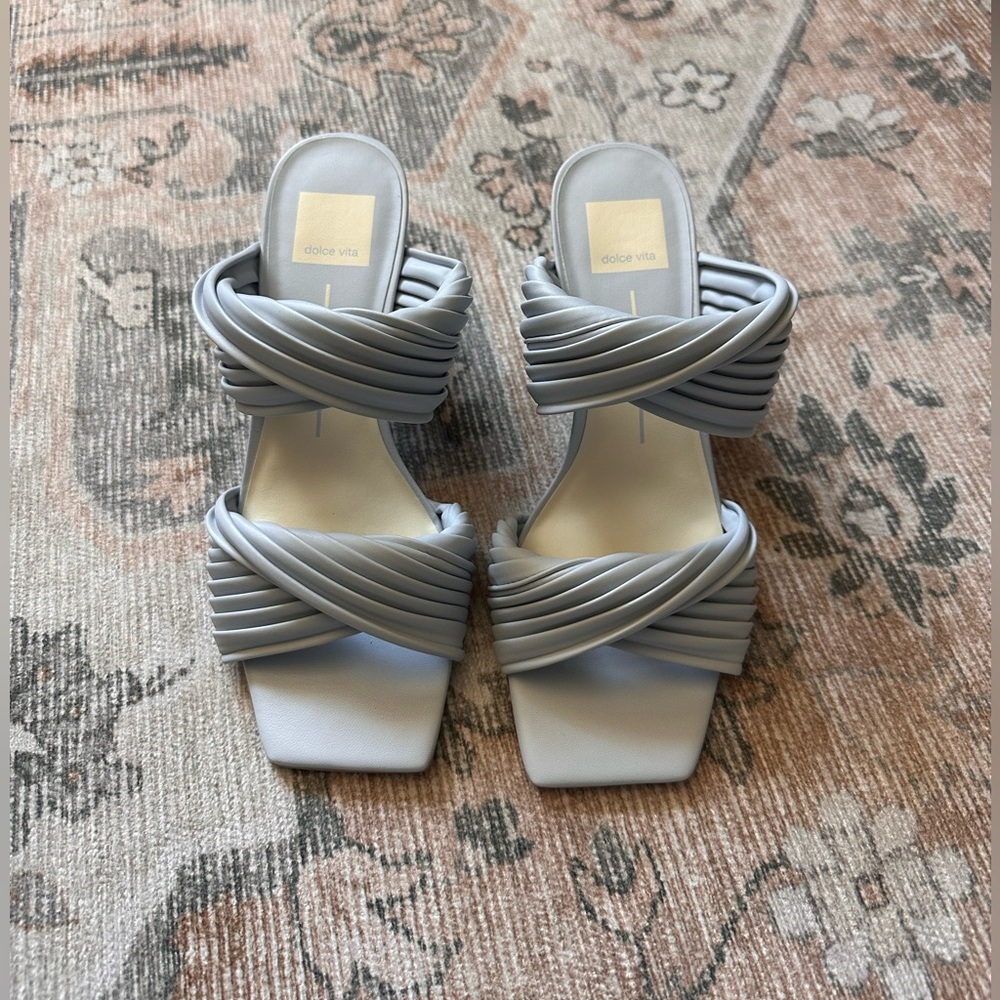 Dolce Vita pilton light blue stella sandals, size 7.5 - Picture 5 of 6